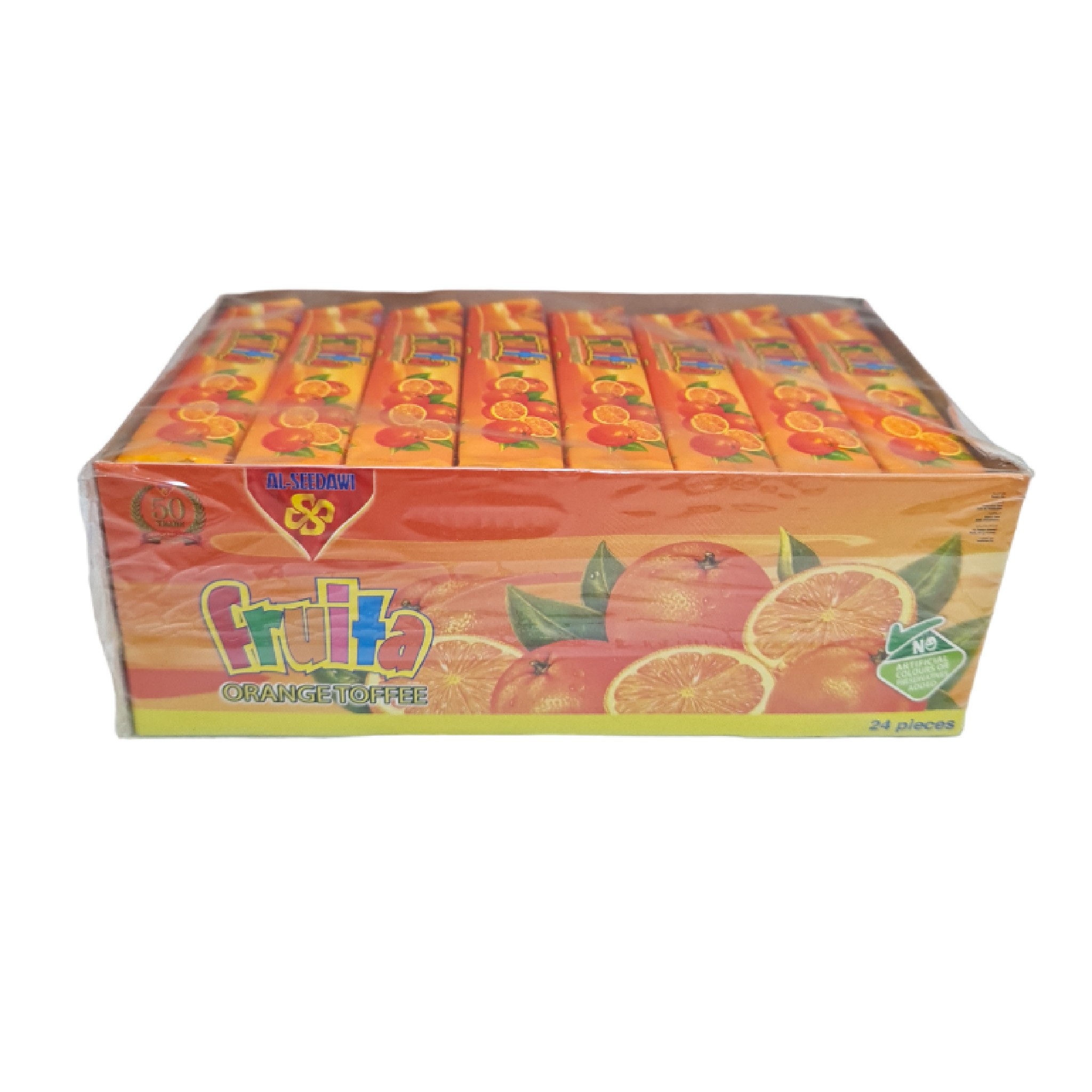  Fruity orange toffee chocolate, 24 pieces 