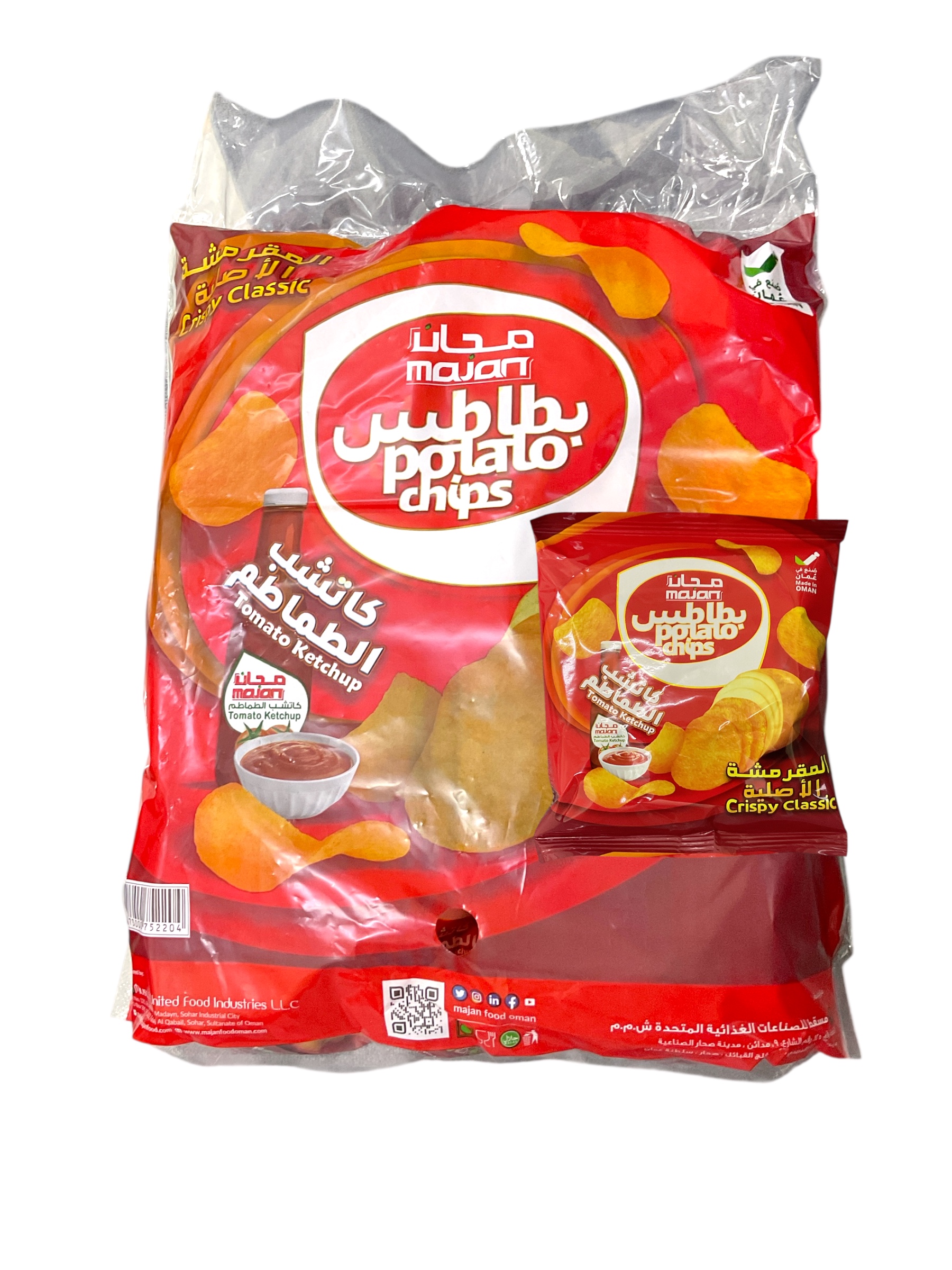  بطاطس كاتشب الطماطم مجان 24 حبه 