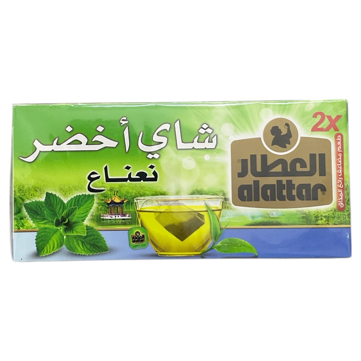  شاي اخضر نعناع العطار 1.5جم* 20كيس 