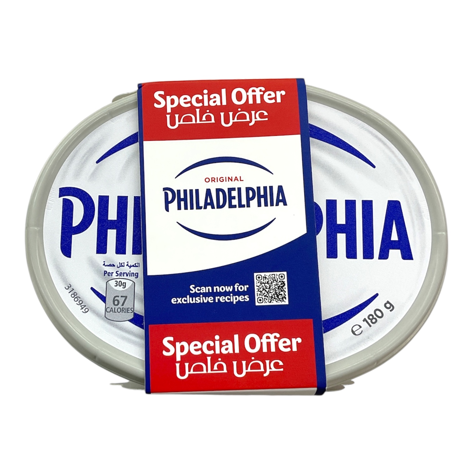  Cheese spread philadelphia 180g *2 