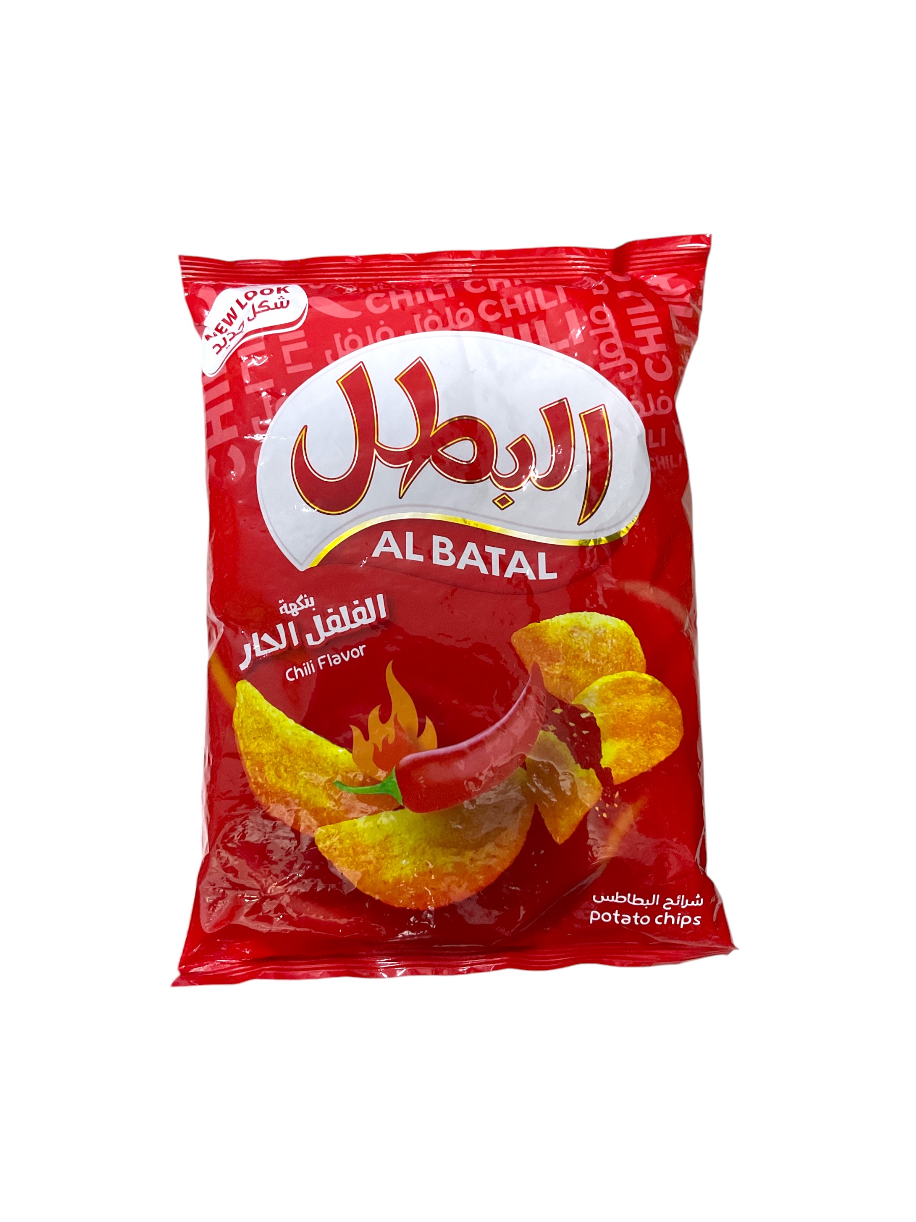  شبس بالفلفل الحار البطل 110جم 