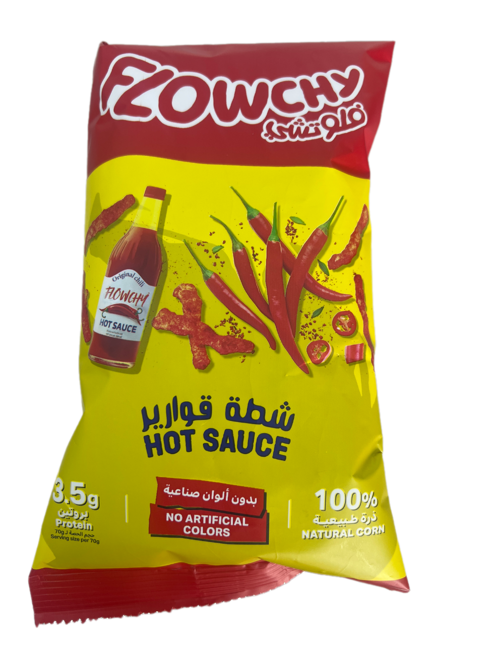 Flowchy chips hot sauce 70g 