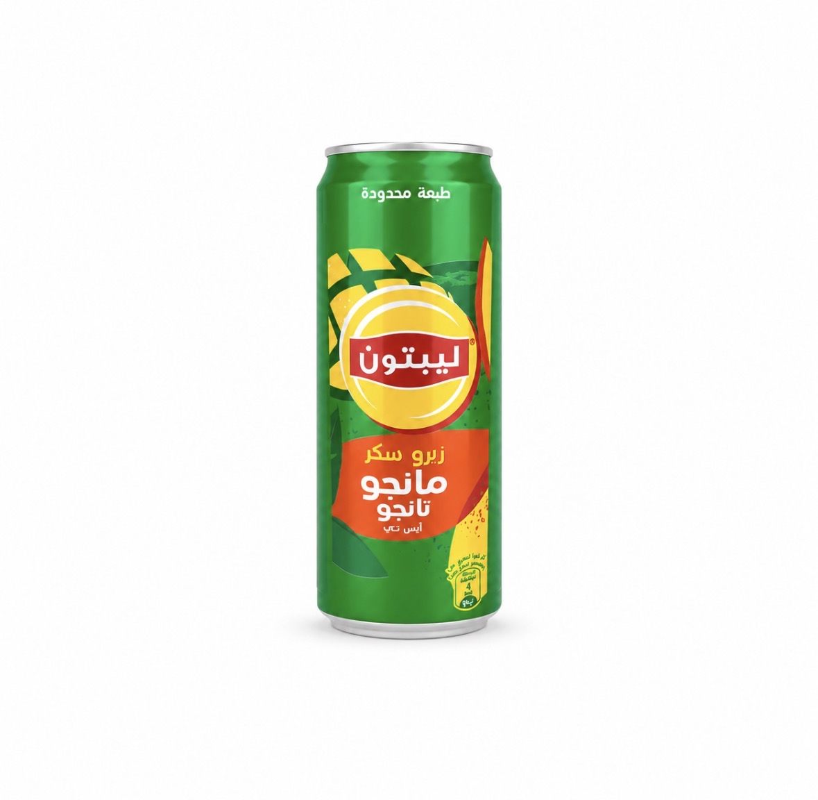  آيس تي مانجو تانجو زيرو سكر ليبتون 320مل 