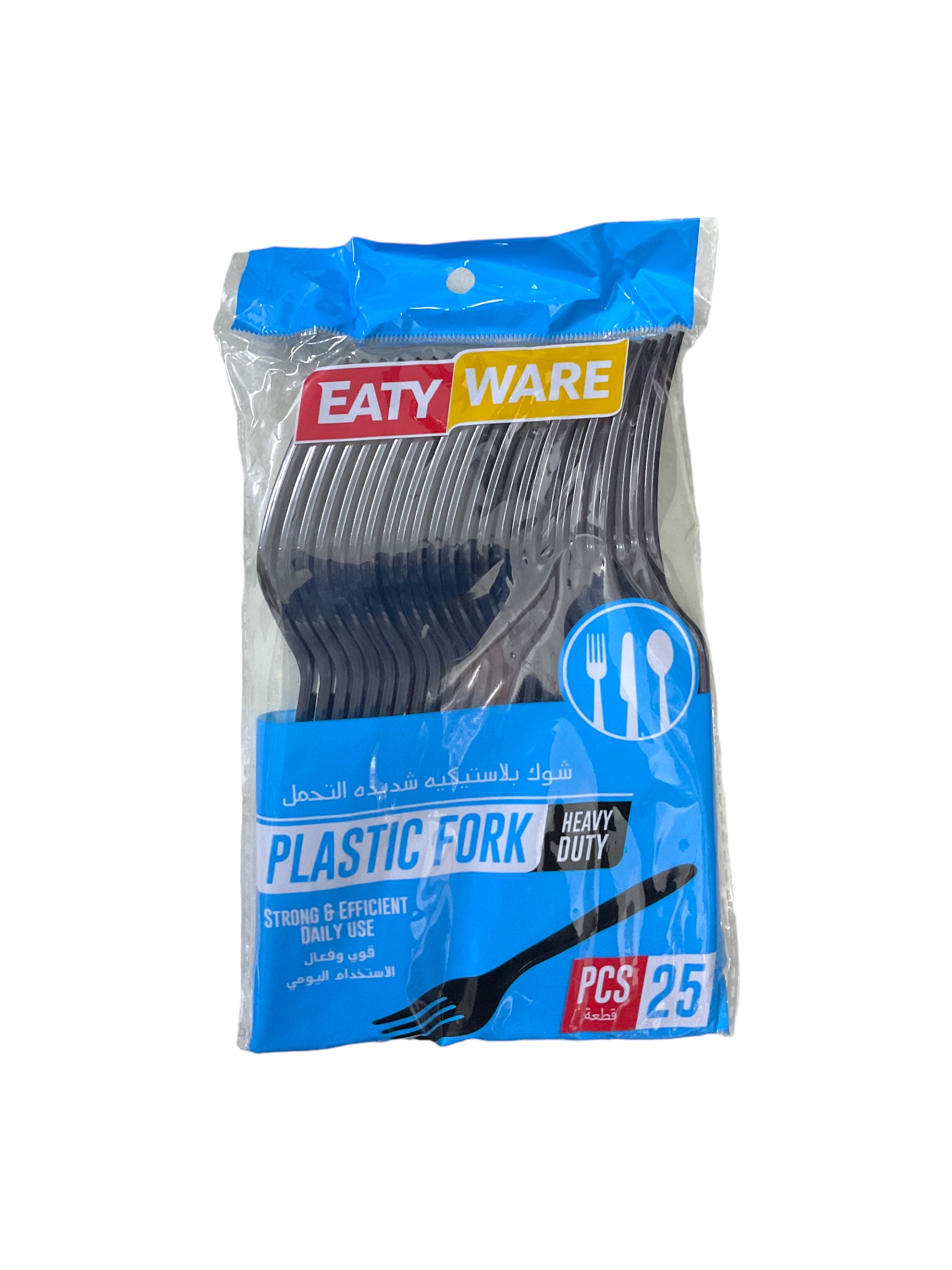  Plastic fork heavy duty 25pcs 