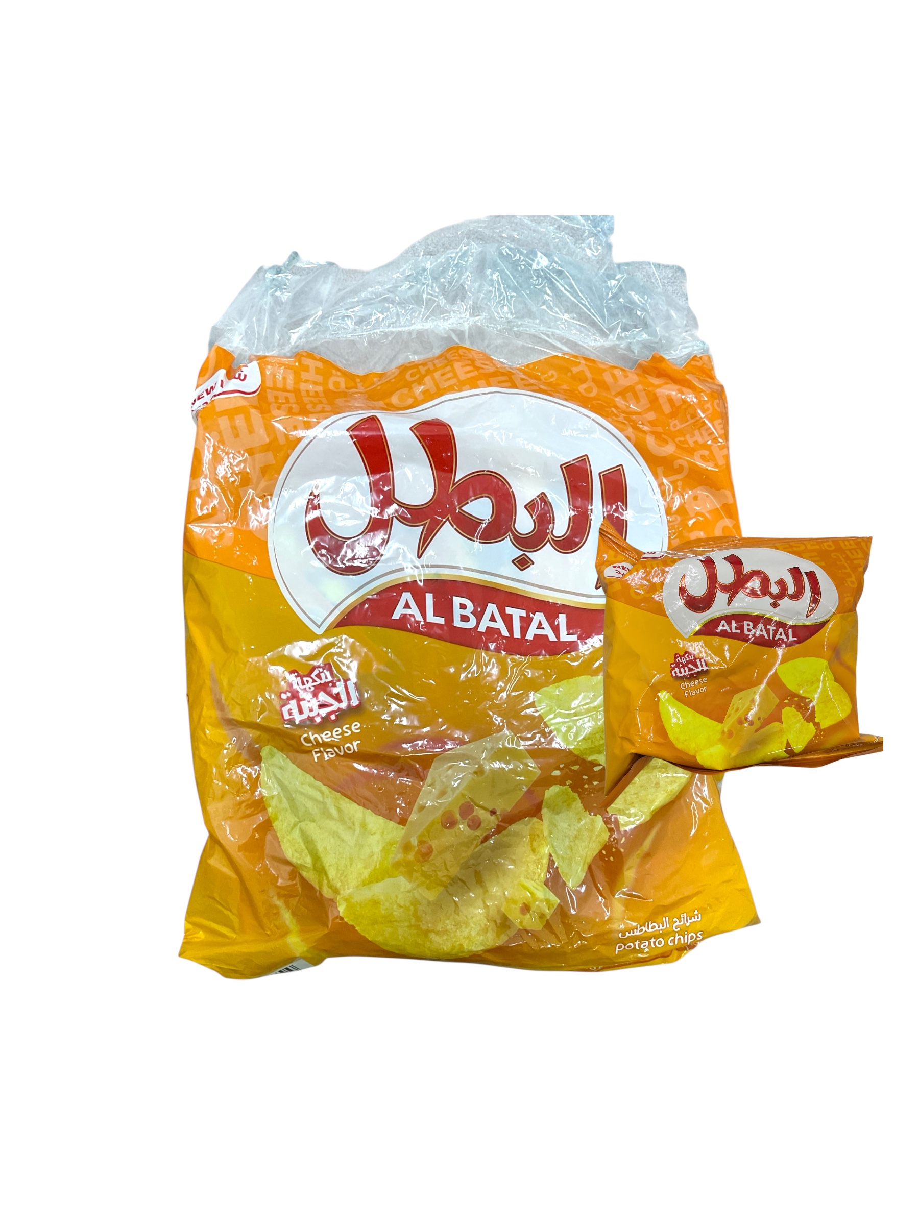  شبس البطل بالجبنة 12جم*20 حبة 