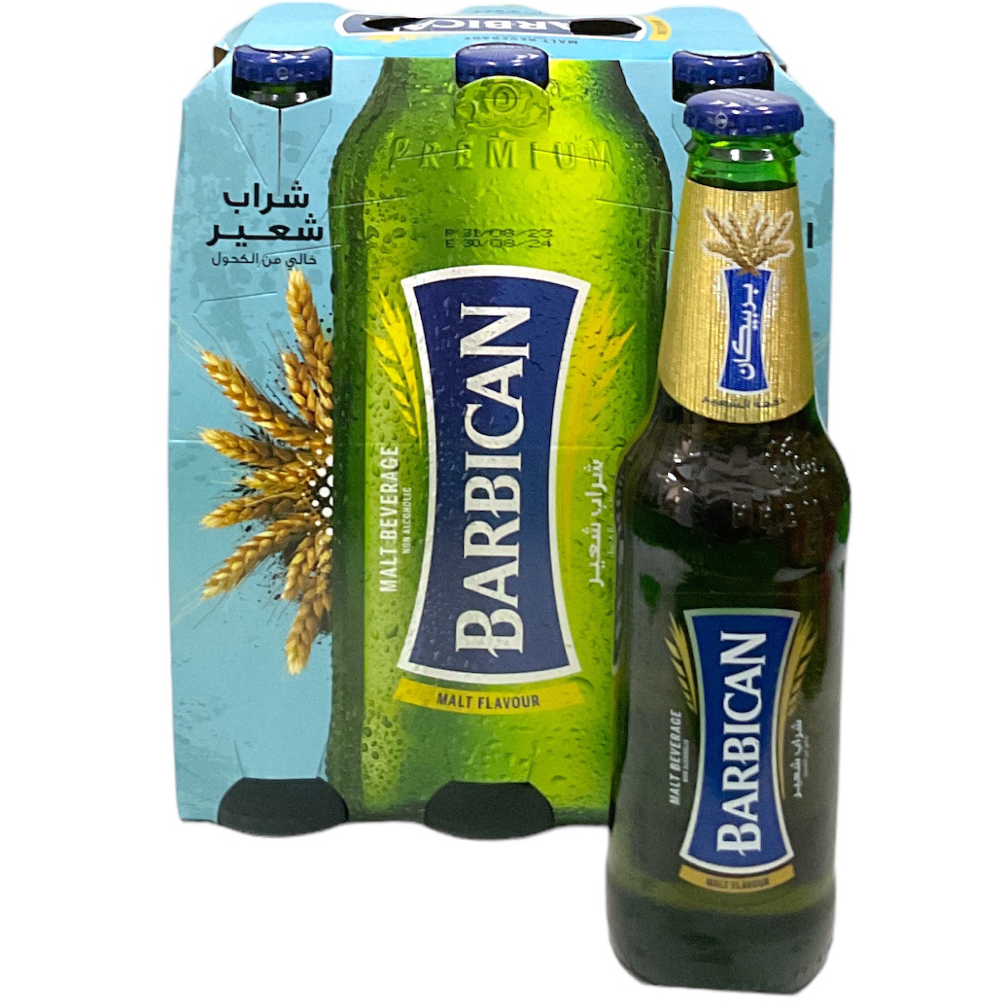  بربيكان نكهة الشعير 330مل*6 حبه 