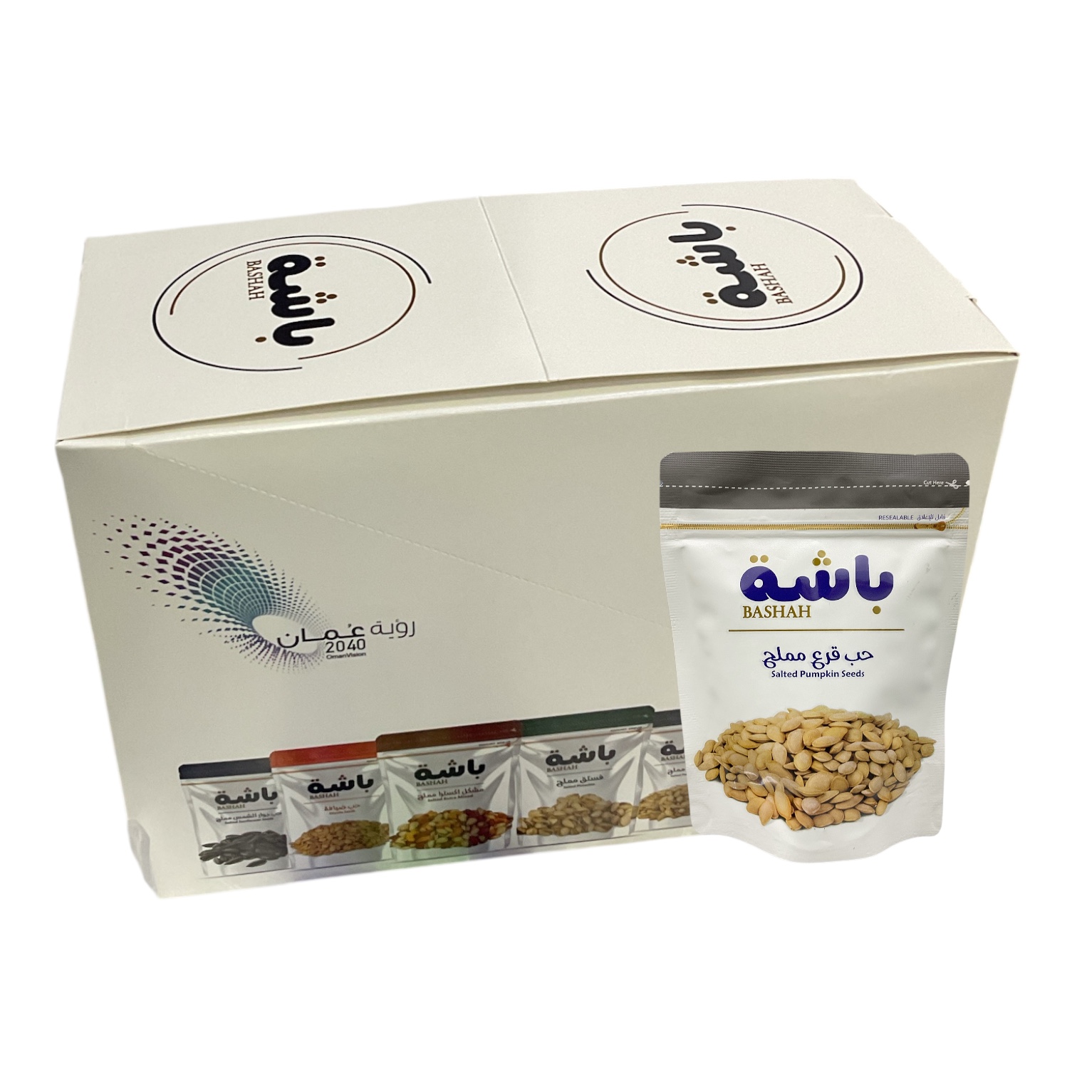  Bashah salted pumpkin seeds 110g*10pcs 