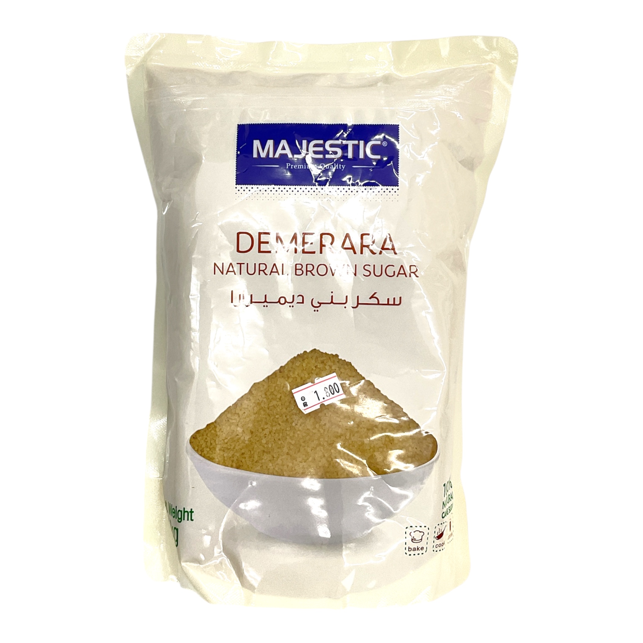  سكر بني ديمارارا ماجستيك 1كيلو 