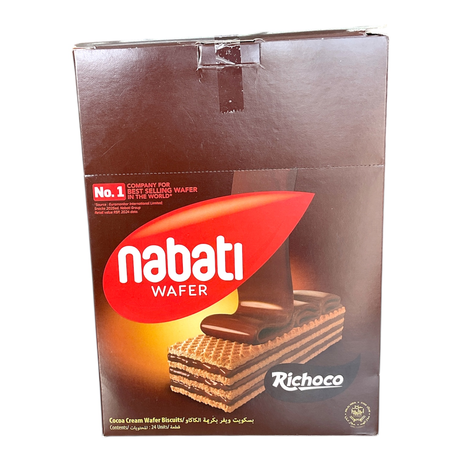  Nabati wafer cocoa cream wafer biscuits 24pc 