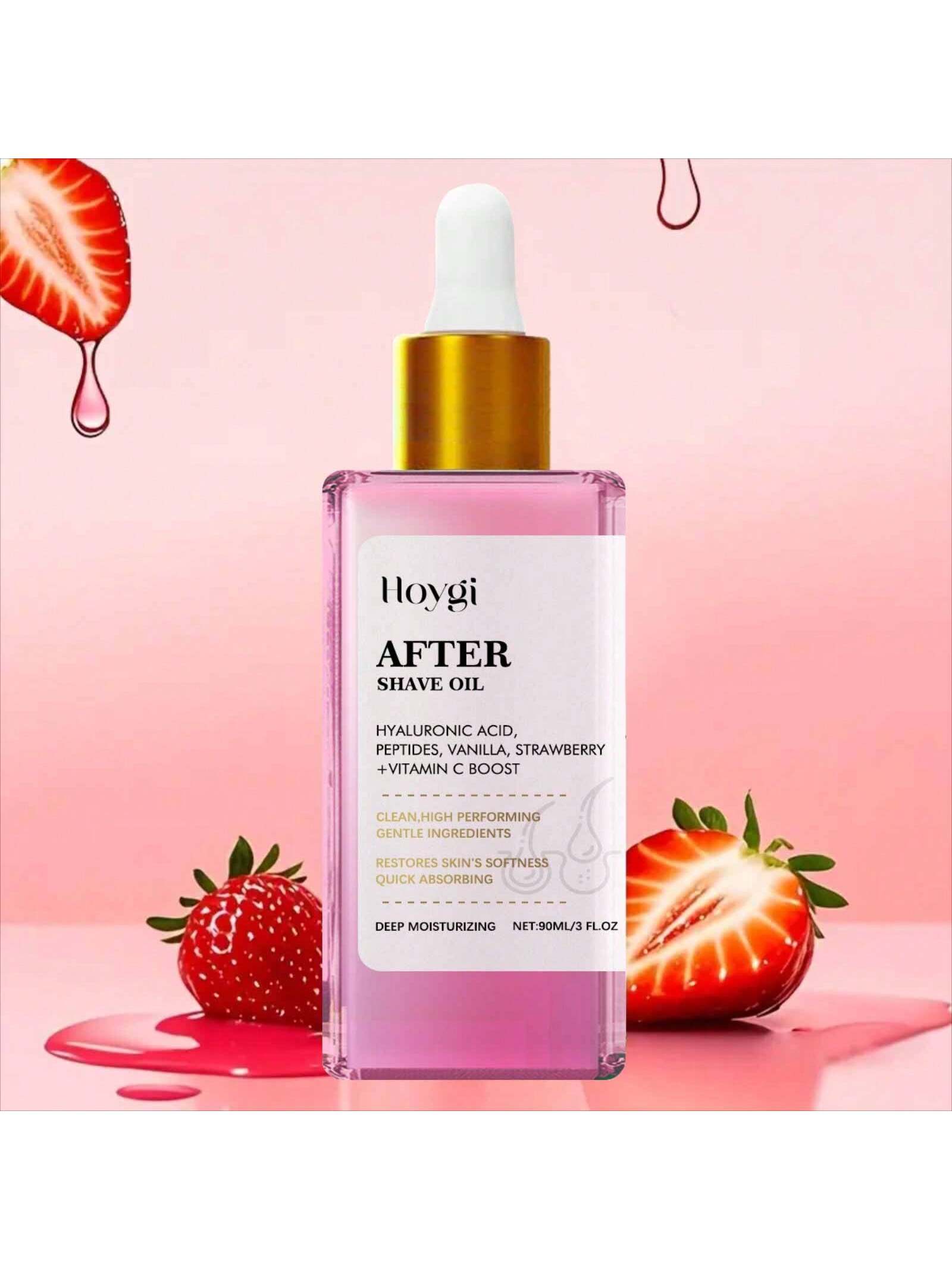 زيت معطر بعد الحلاقة بنكهة الفراولة 90مل