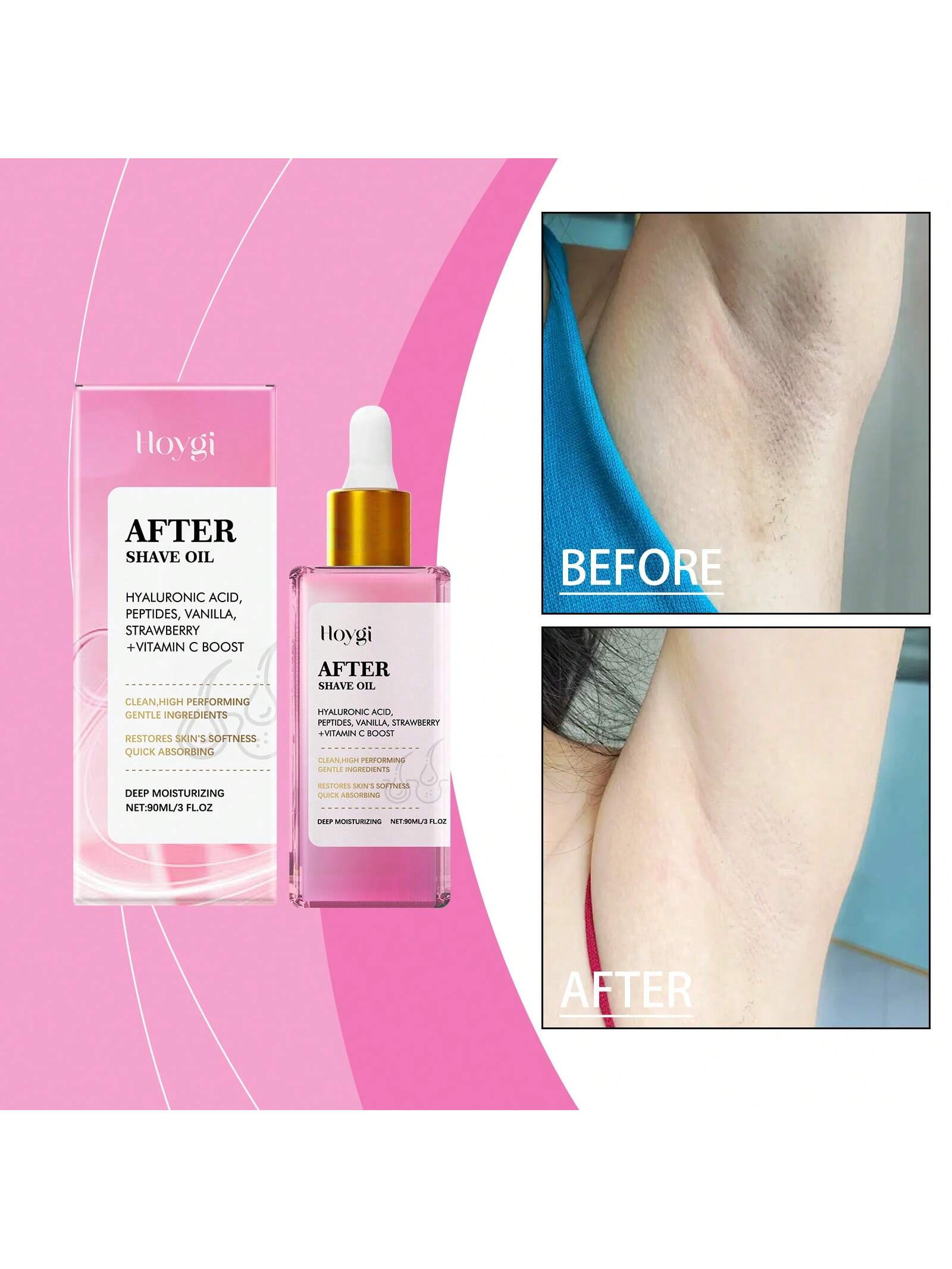زيت معطر بعد الحلاقة بنكهة الفراولة 90مل