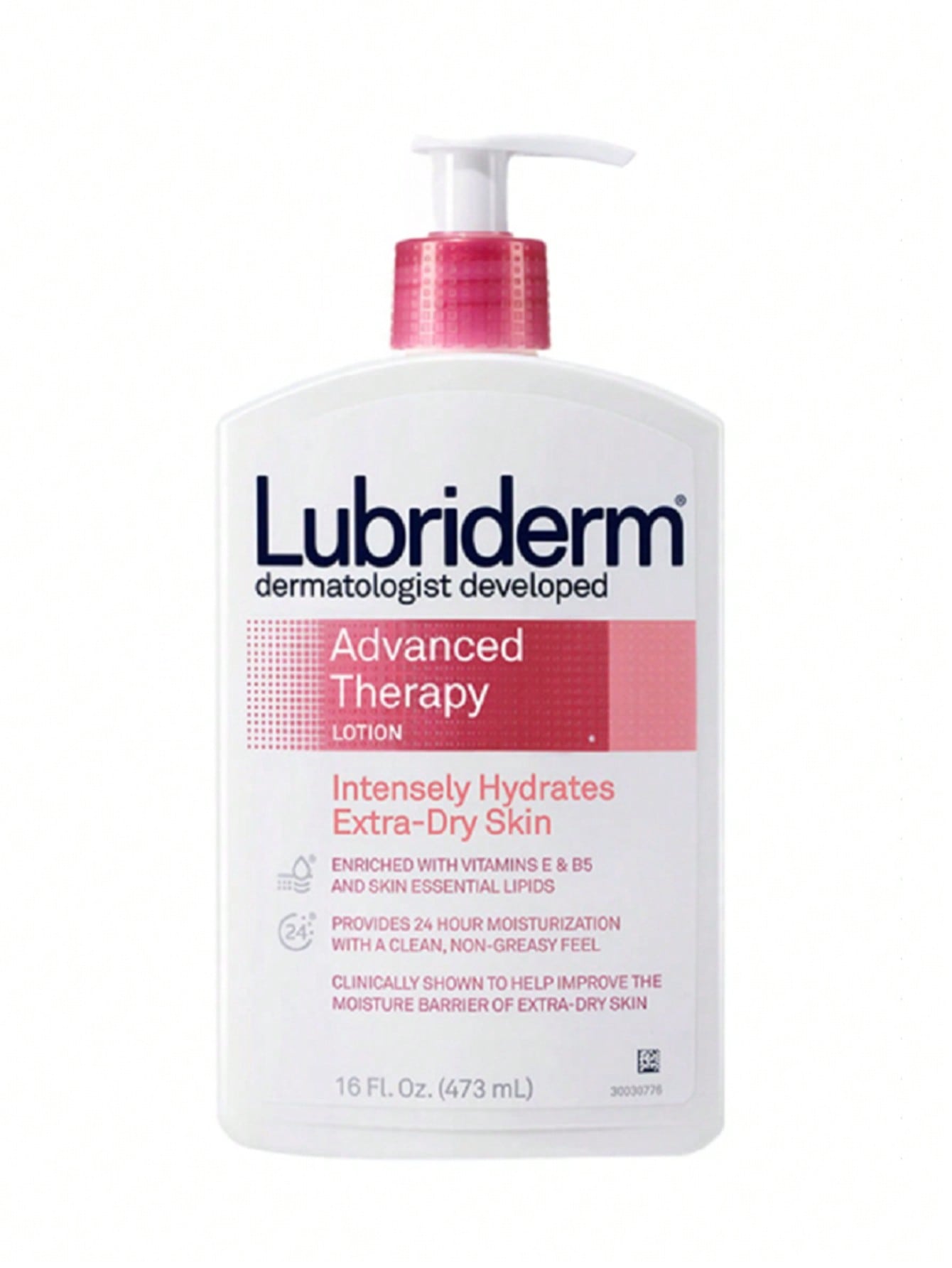 Lubriderm لوشن الجسم المرطب من جونسون، مرطب ومغذي للحصول على بشرة ناعمة وناعمة في فصل الخريف والشتاء