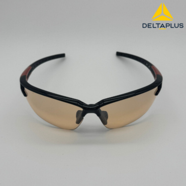 نظارة حماية DELTA PLUS FUJI2 بعدسات صفراء لتباين عالي في العمل