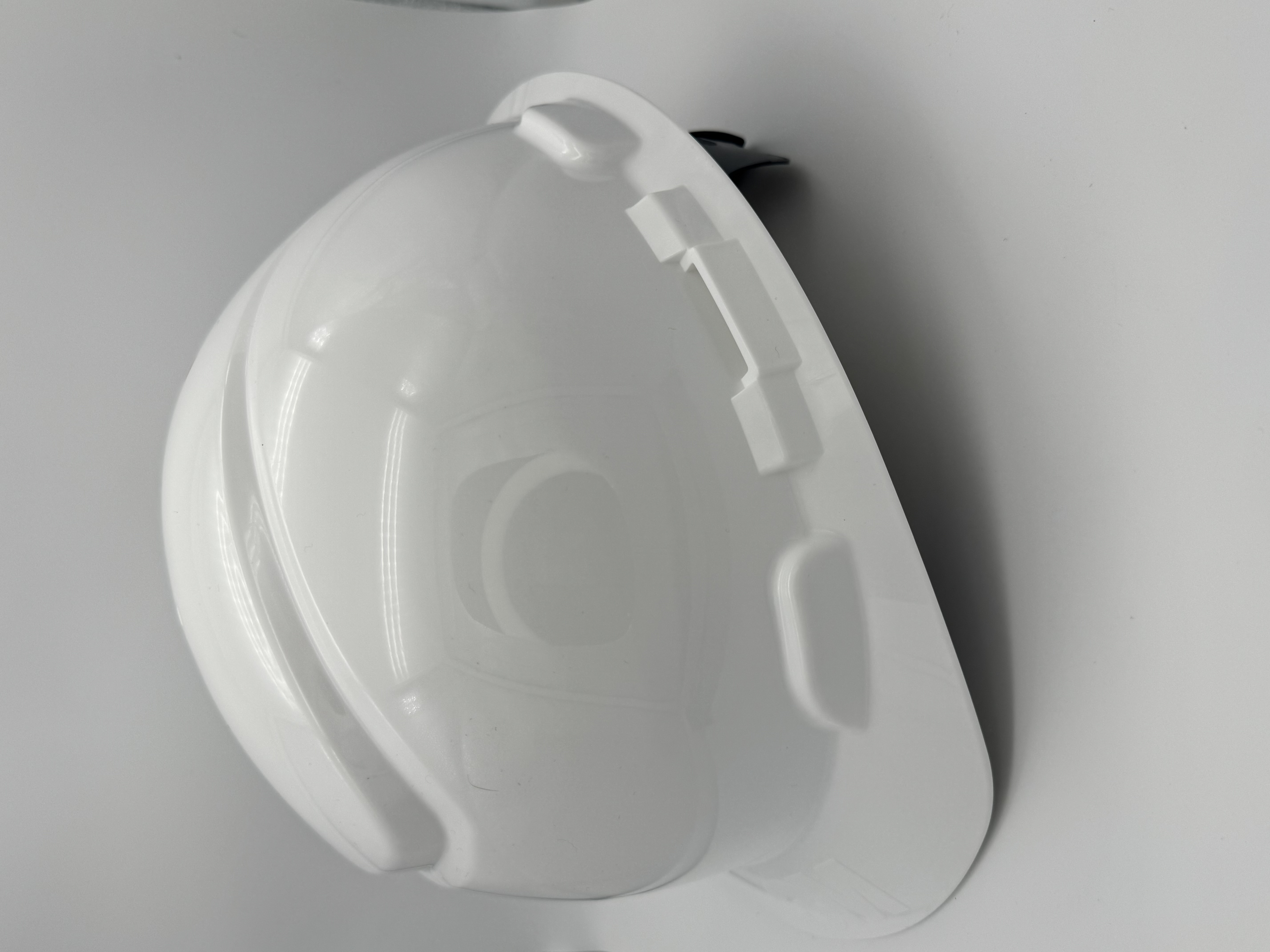 3M SecureFit H-701V safety helmet side view showing suspension system