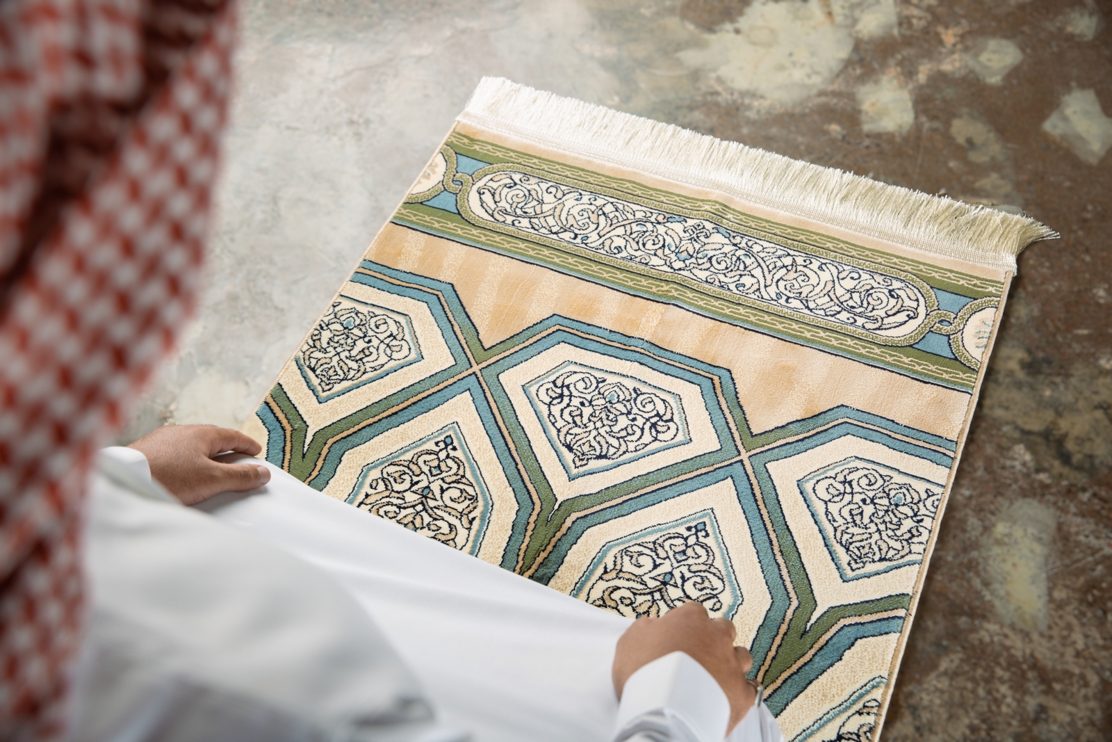 سجادة صلاة القبة المتحركة