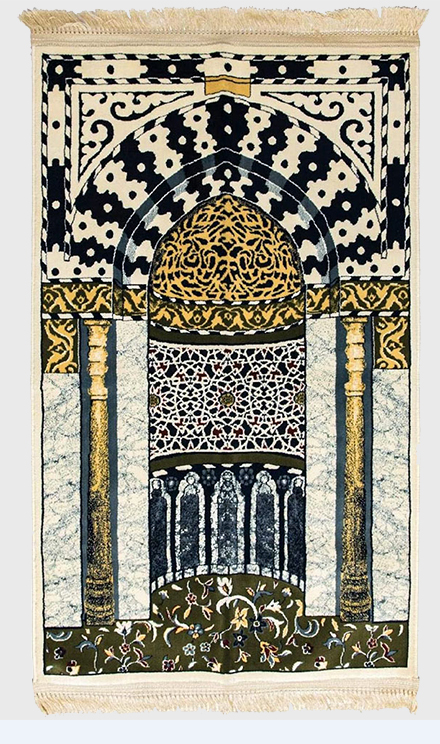 سجادة صلاة محراب ثري دي