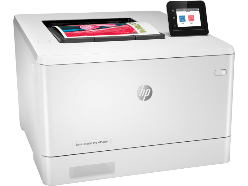 طابعة ألوان HP Color LaserJet Pro M454dw‎