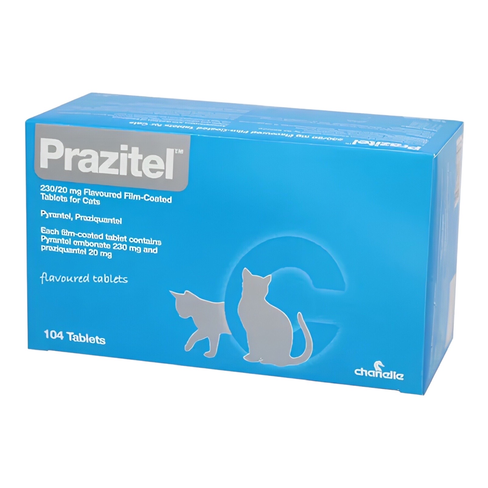 حبوب ديدان المعدة للقطط من Prazitel