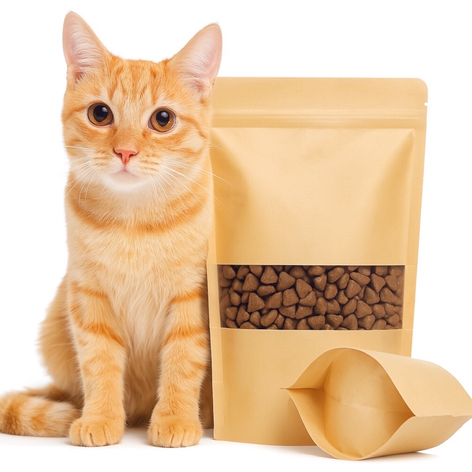 كيس صدقة طعام جاف للقطط المحتاجة 1kg