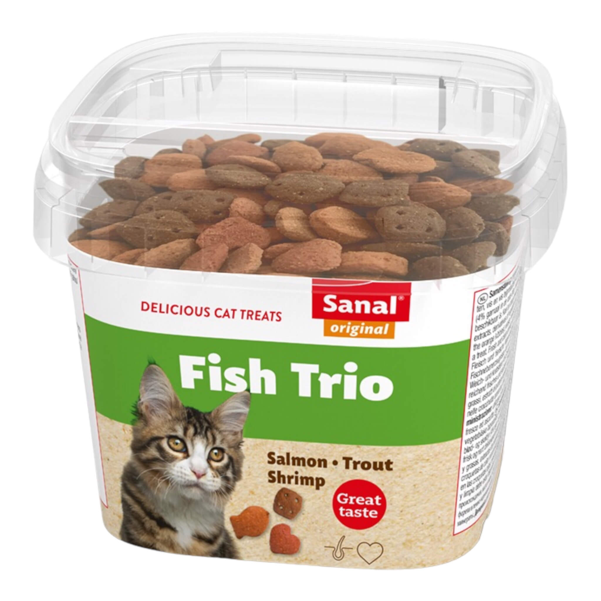 سنال مكافآت فیش تريو سالمون تروت وجمبري 75g