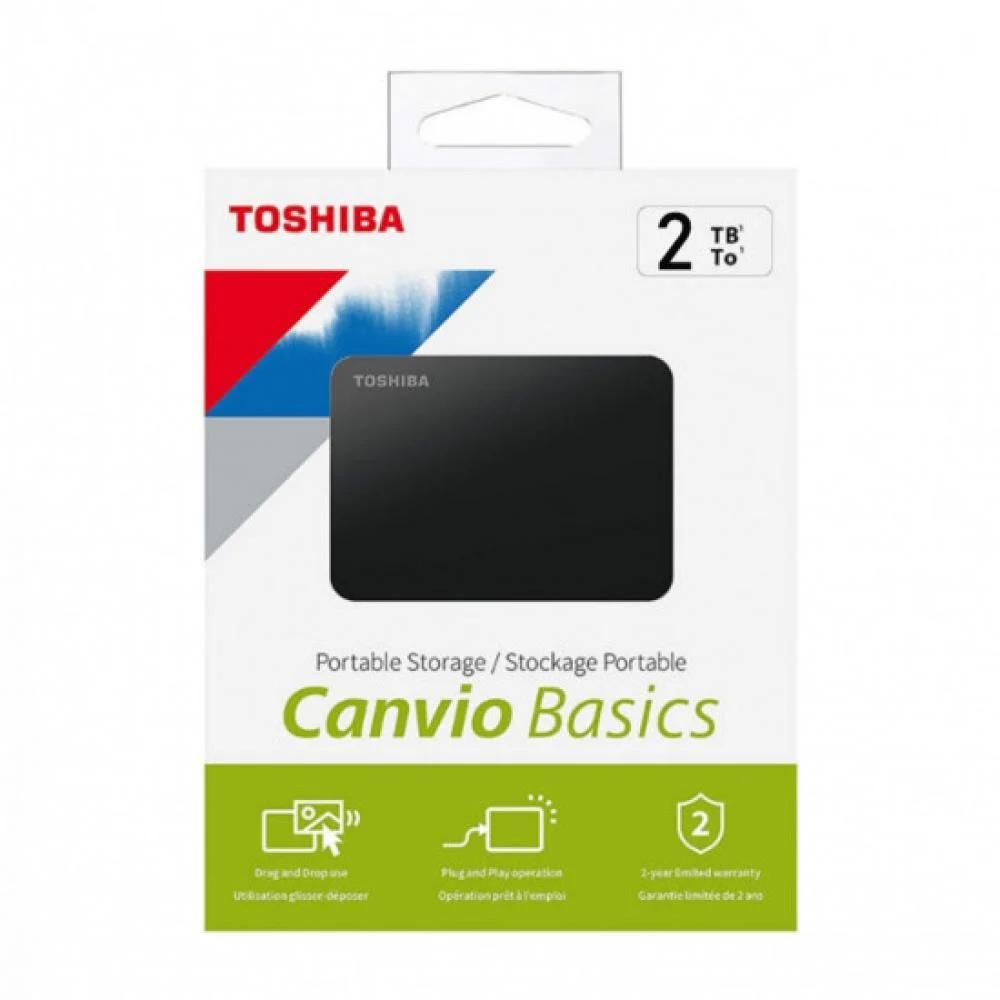 TOSHIBA EXTERNAL HDD 2TB