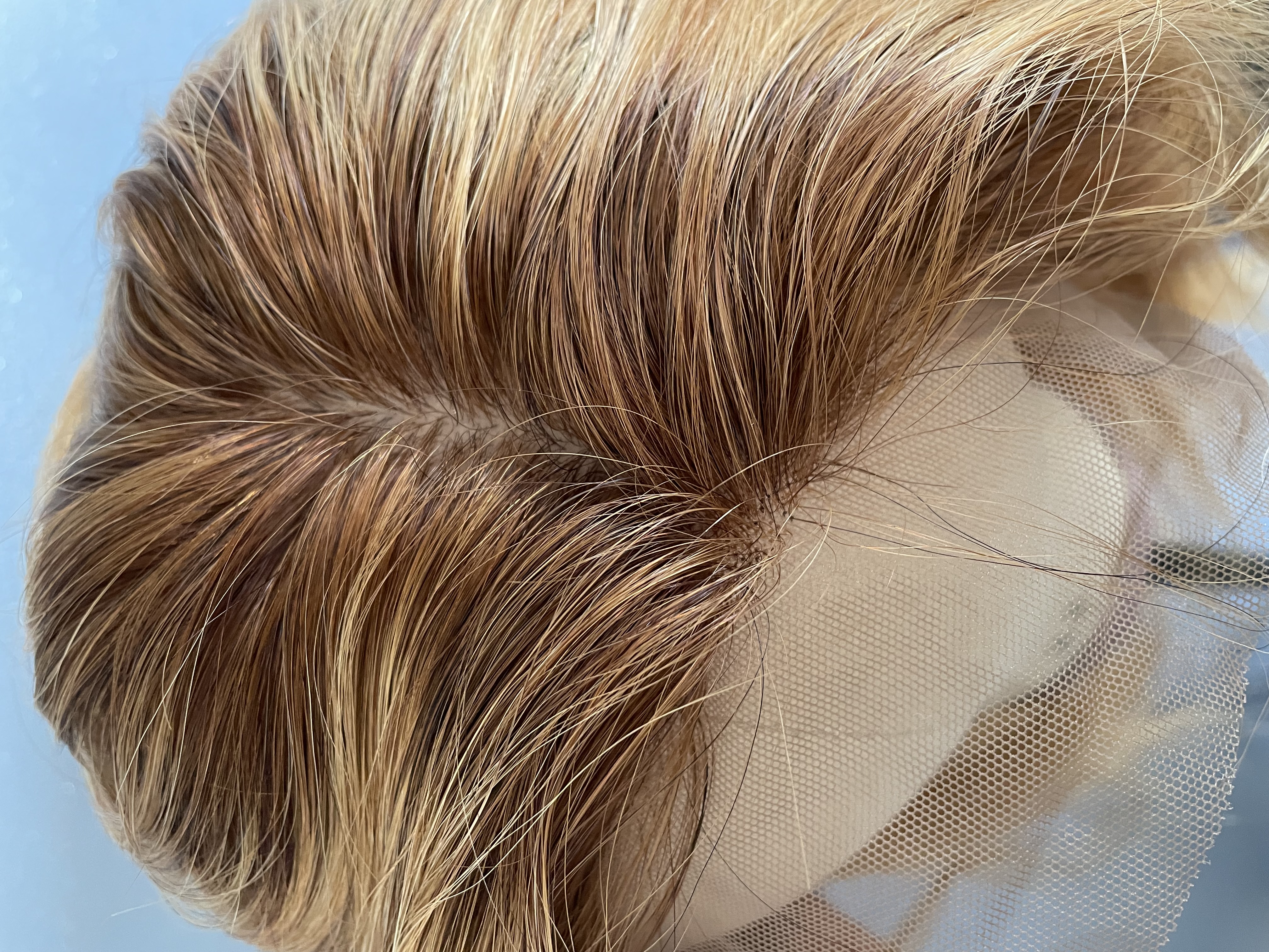 باروكة ريمي 16 انش جذور دانتيل أمامية مع مقدمة حرير شعر طبيعي 100 % 