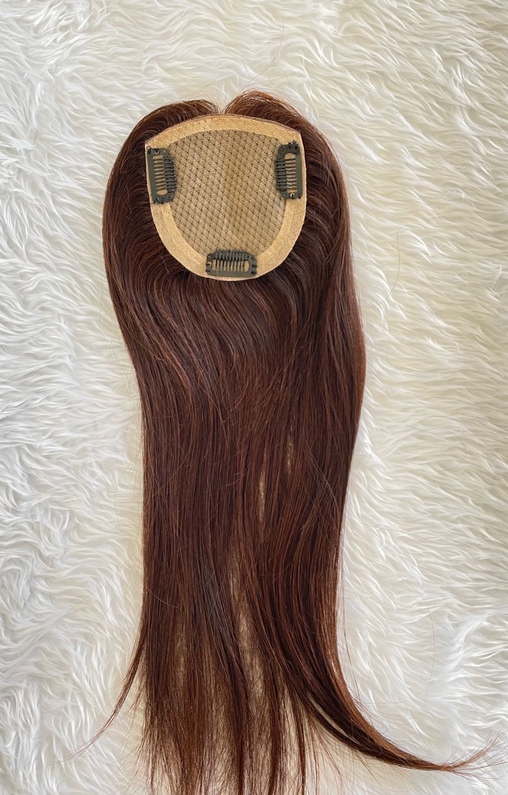 تغطية شعر أمامية للنساء شعر طبيعي 100% فروة حرير 10*10 سم