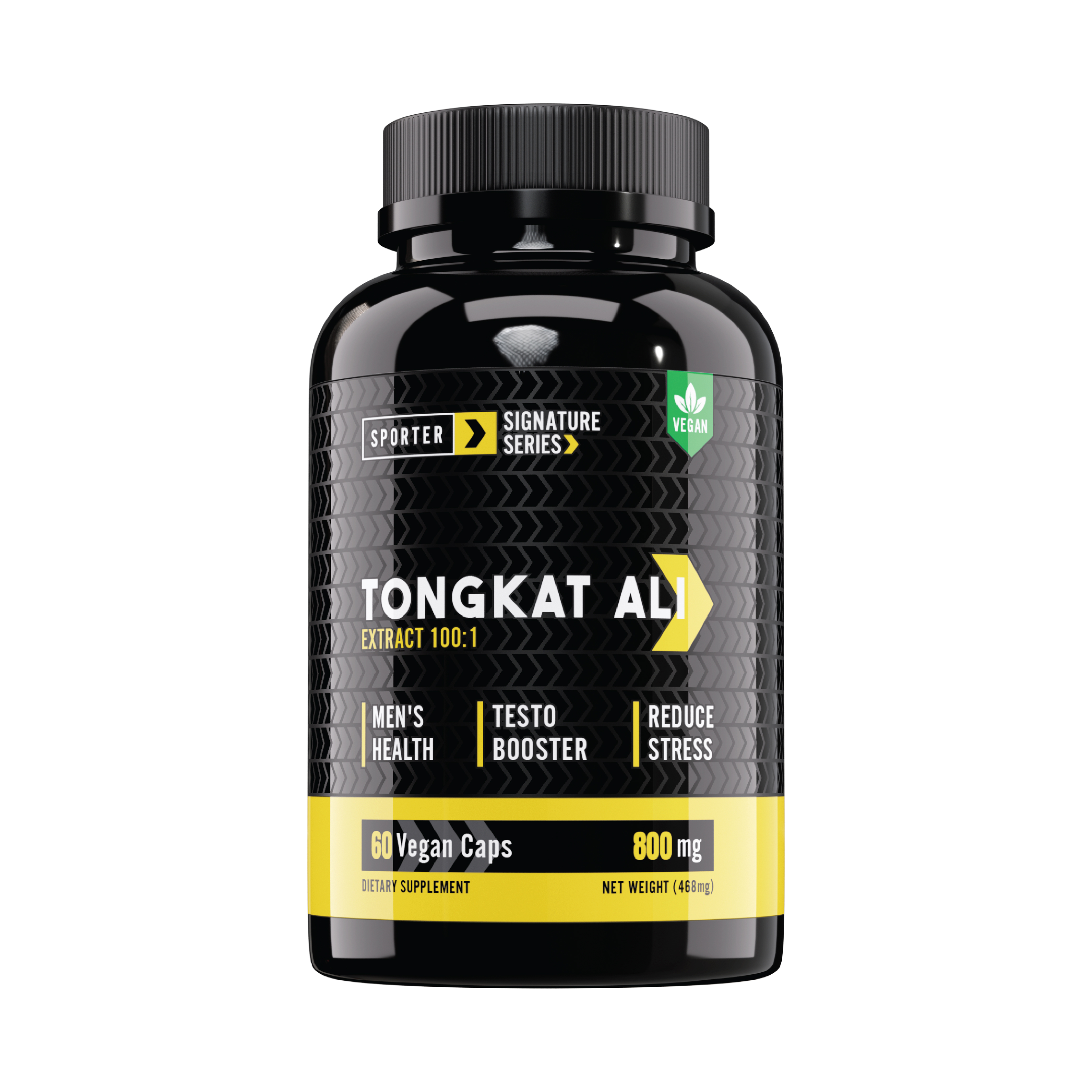  سبورتر – تونغكات علي – بدون نكهة – 60 كبسولة - Sporter - Tongkat Ali - Unflavored - 60 Capsules 