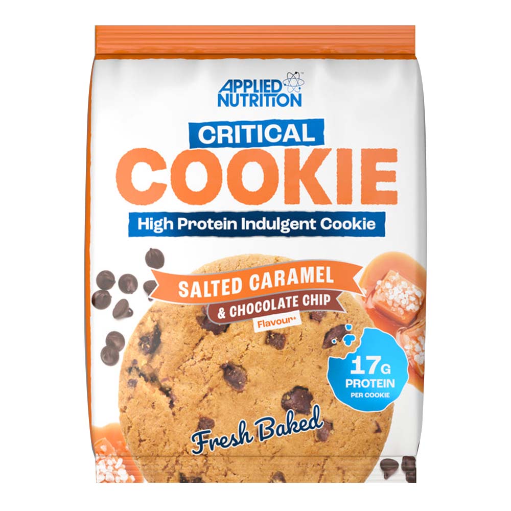  ابلايد نيوترشن كريتيكال كوكيز، الكراميل المملح، 85 جم -AN CRITICAL COOKIE SALTED CARAMEL FRESH BAKED 85 gm 
