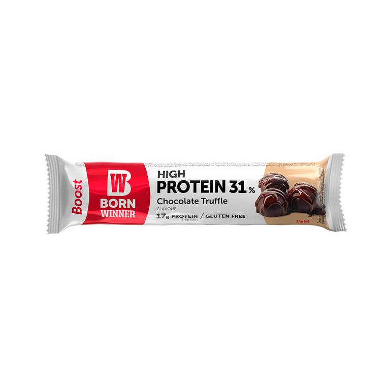  قالب بروتين بورن وينر بوست تشوكو ترفل 55 جرام-Born Winner Protein bar BOOST CHOCO TRUFFLE 55g 