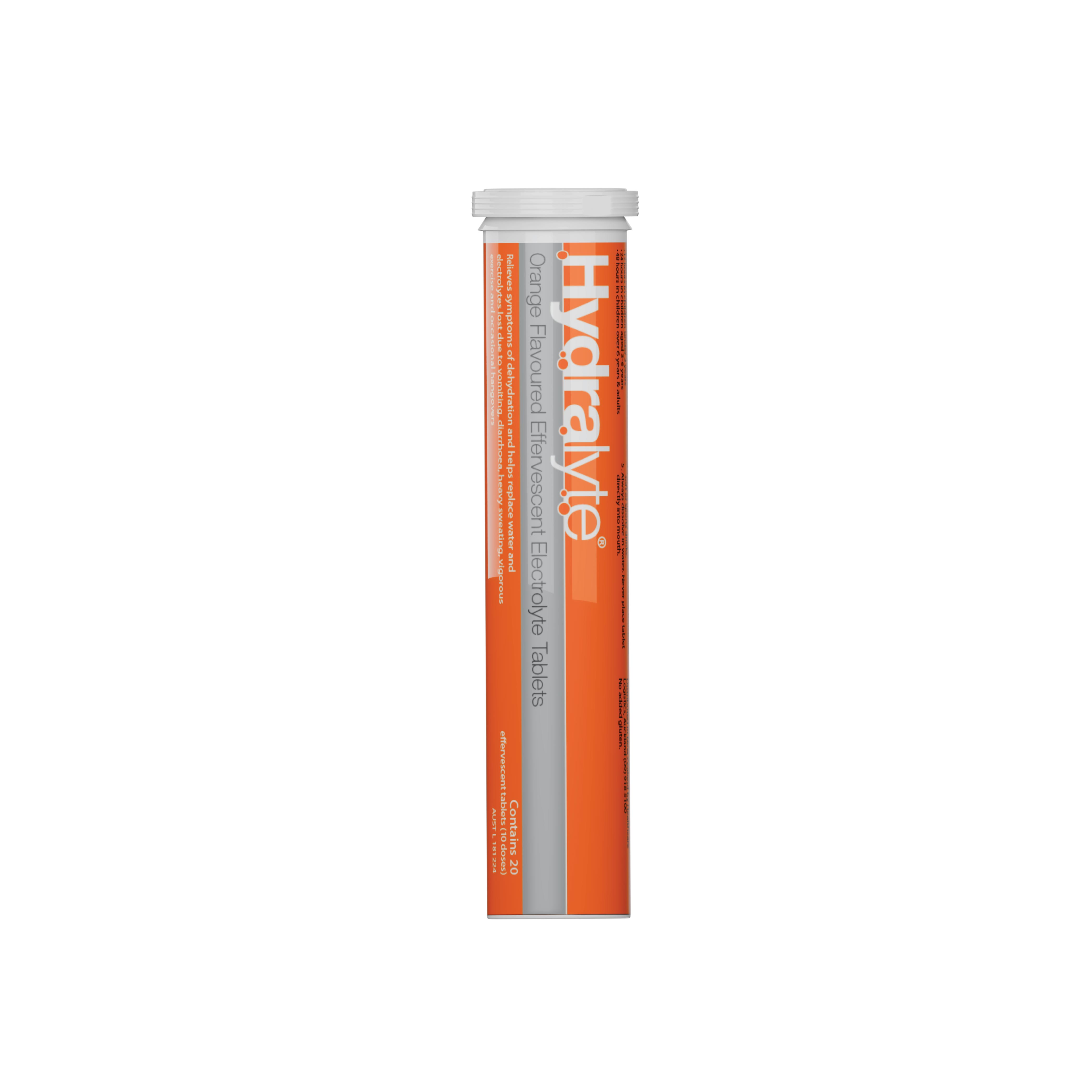  Hydralyte Effervescent Orange 20S 
