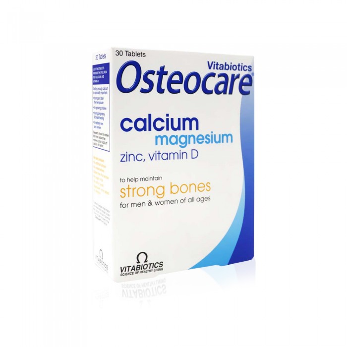  فيتابيوتكس اوستيوكير كالسيوم وفيتامين د 30 قرص-Vitabiotics Osteocare Calcium and Vitamin D 30 tablets 