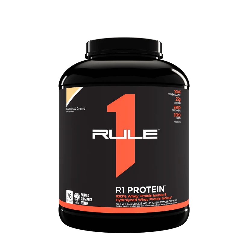  R1 Protein,76 Servings, Cookies & Crème 