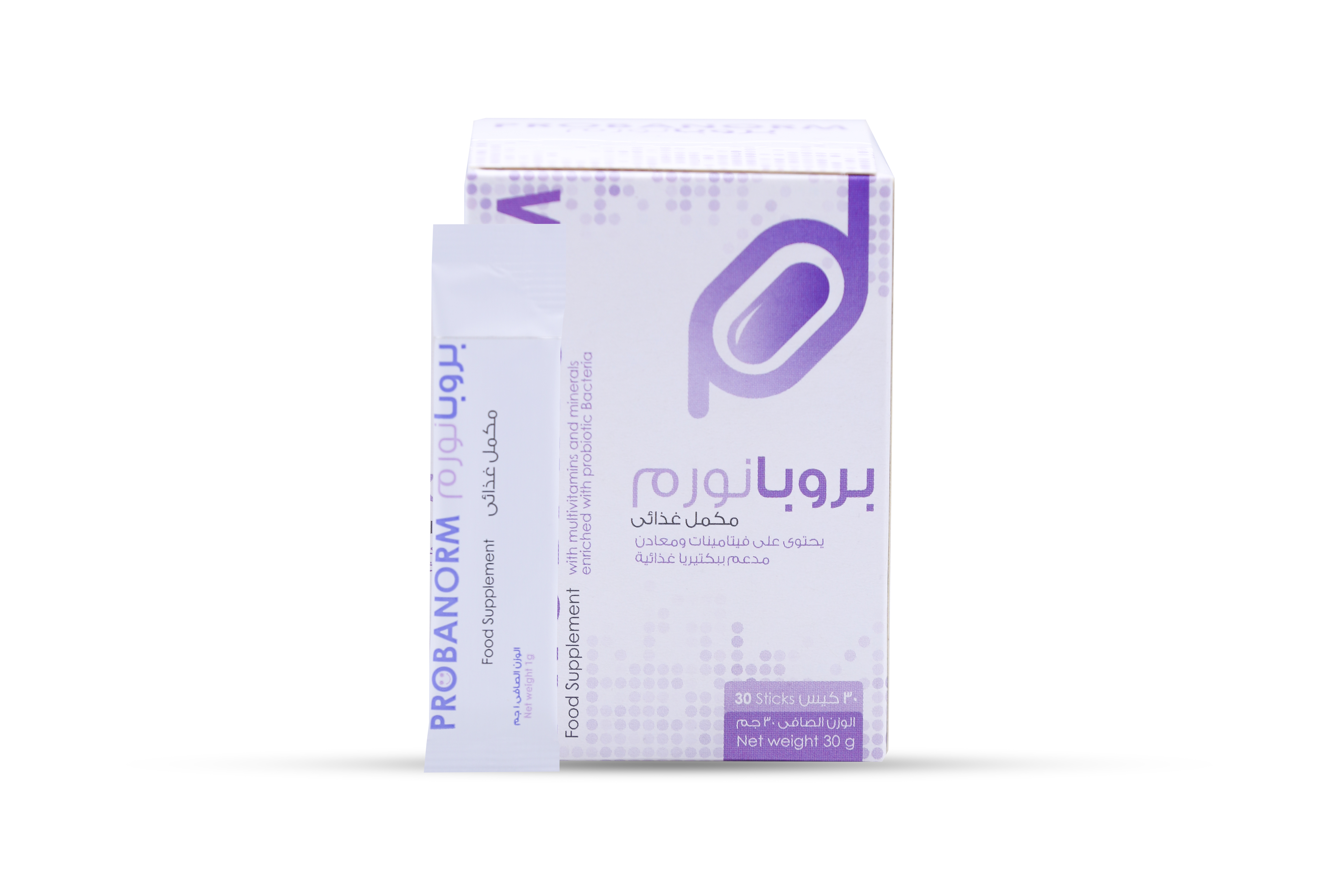  Probanorm – Probiotics + Vitamins C, D, B12 & Zinc – Strawberry Flavor – 30 Sachets 