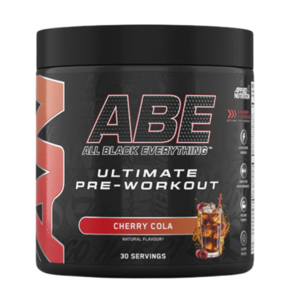  مكمل ABE ألتيميت قبل التمرين - نكهة الكرز كولا - 30 حصة - AN ABE ULTIMATE PRE-WORKOUT CHERRY COLA 30SERV 