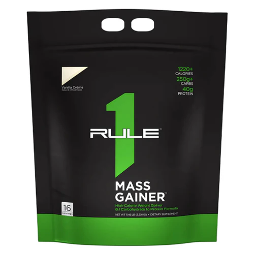  RULE 1 Mass Gainer  Vanilla Crème 16 serv  (12LB) 