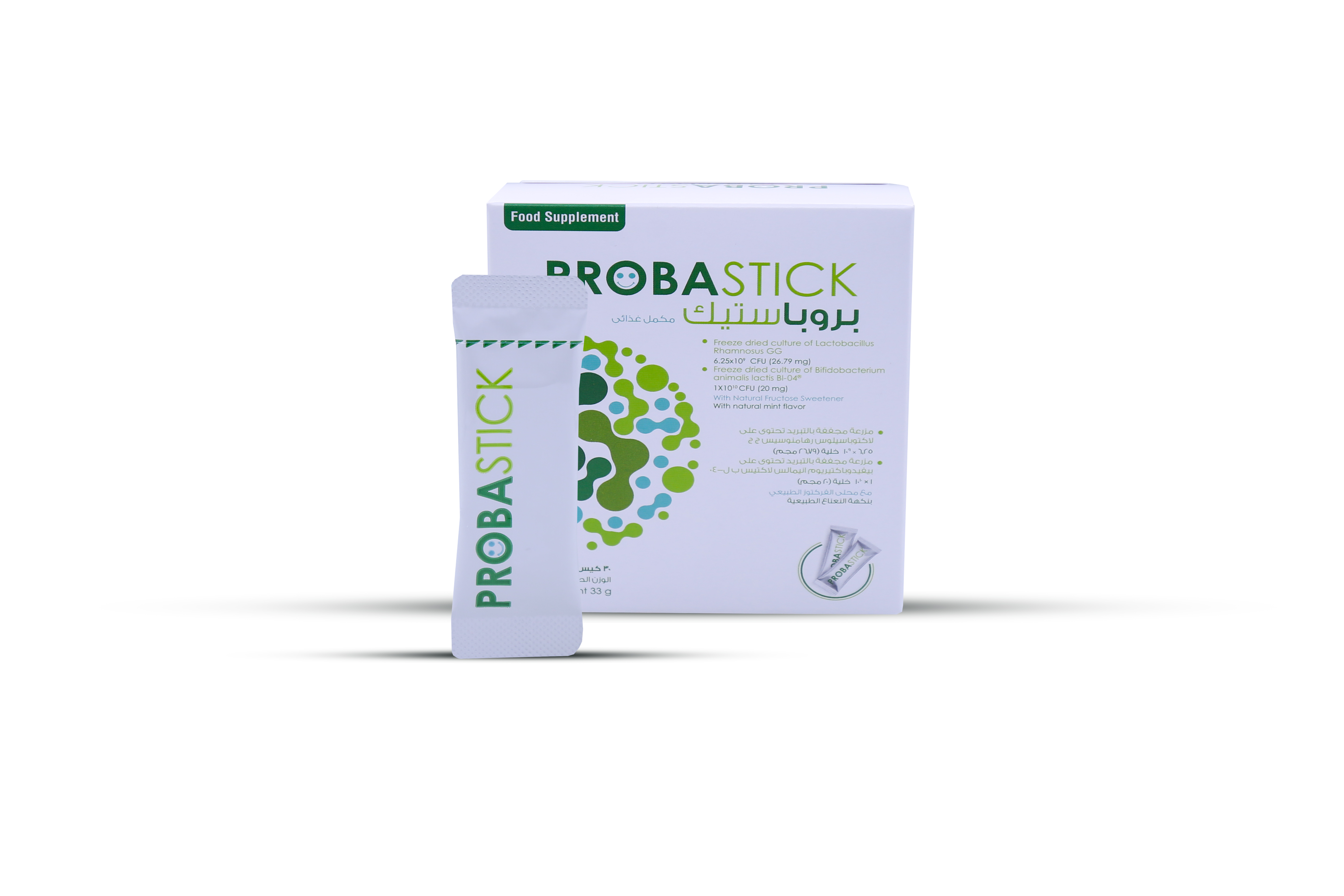  Probastick Probiotic 23.61mg mint Flavor 30 Sachets 