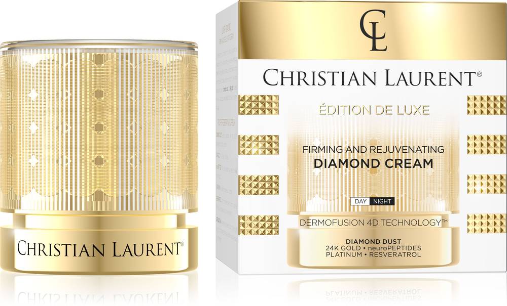  Christian Laurent Luxury Diamond Cream for Firming and Rejuvenating the Skin – 50 ml 