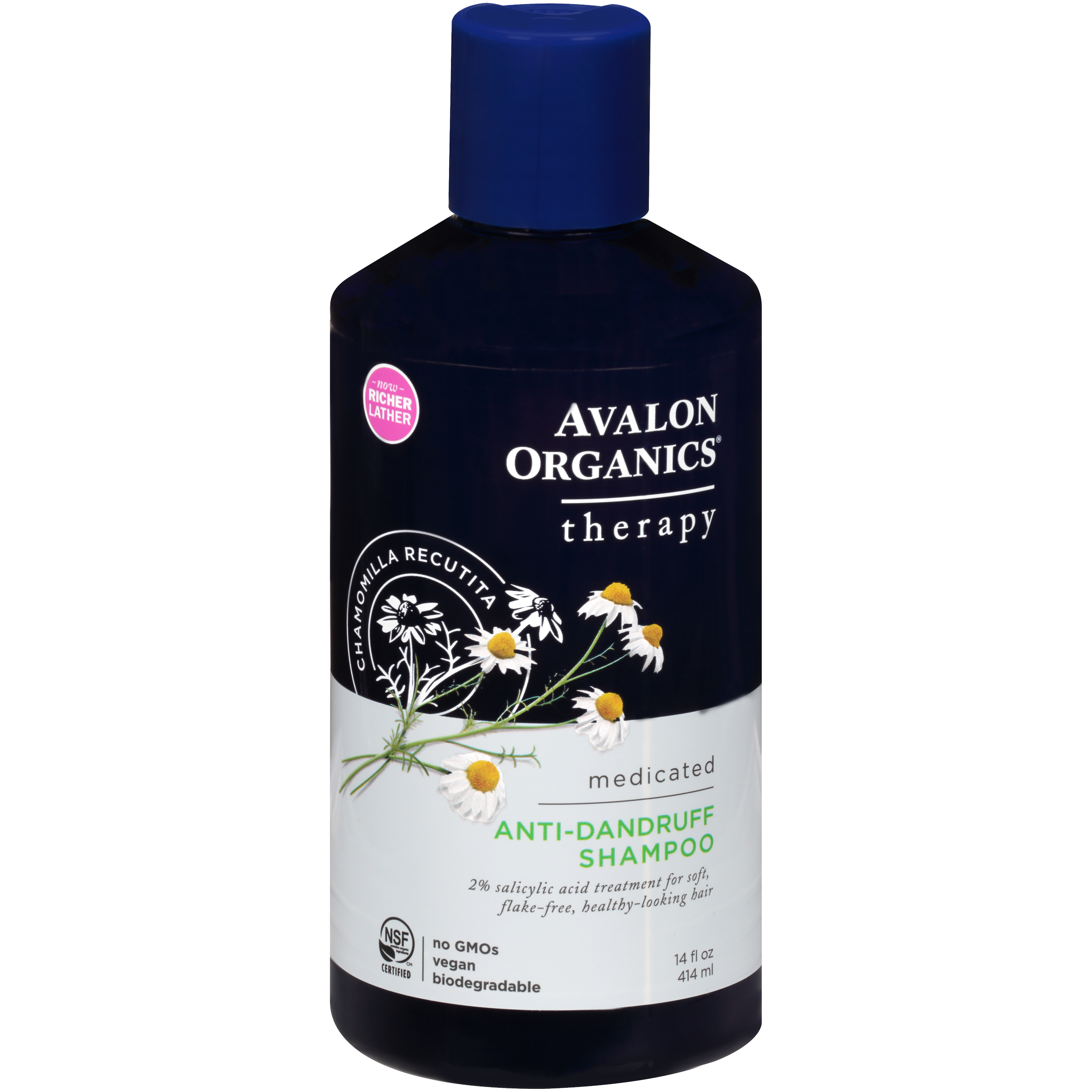 اڤالون اورجانيكس شامبو ضد القشرة 414 مل--Avalon Organics ANTI DANDRUFF SHAMPOO 414ml 
