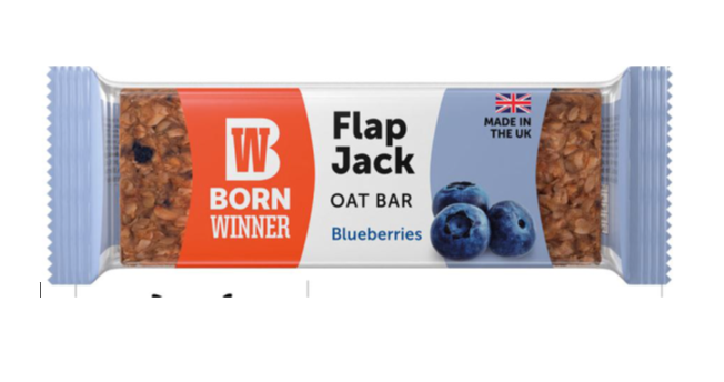 Born Winner Flapjack Blueberry 90g 