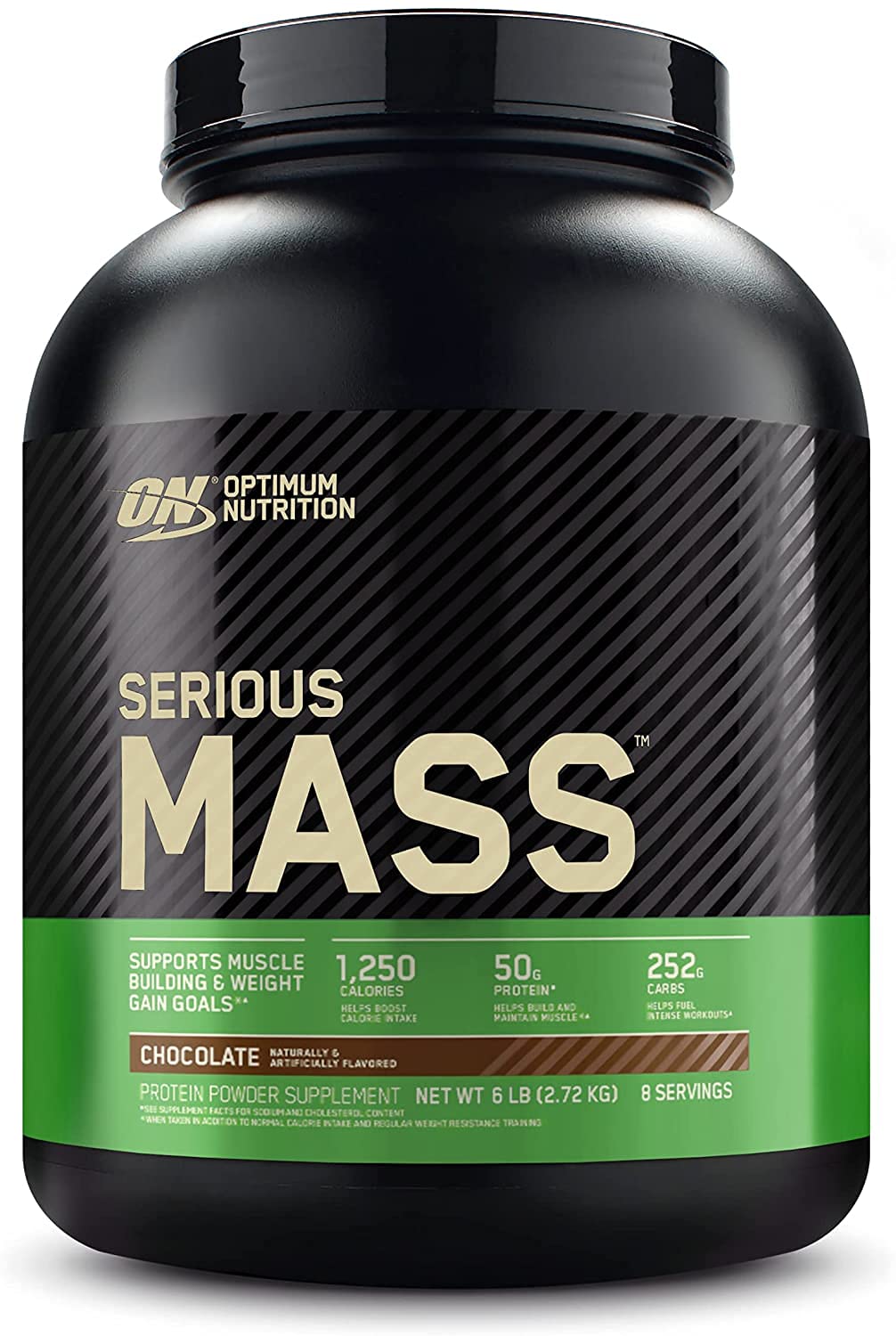  اوبتيموم سيريس ماس شوكولاتة 6 رطل - Optimum ON Serious Mass CHOCOLATE 6LB ) 