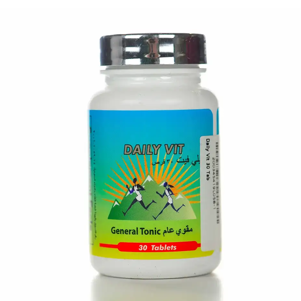  ديلي فيت مقوي عام 30 قرص-DAILY VIT TABS 30 