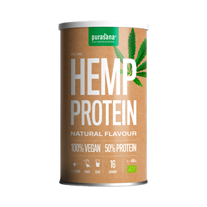  PURASANA GLUTEN-FREE HEMP PROTEIN BIO 400 g 