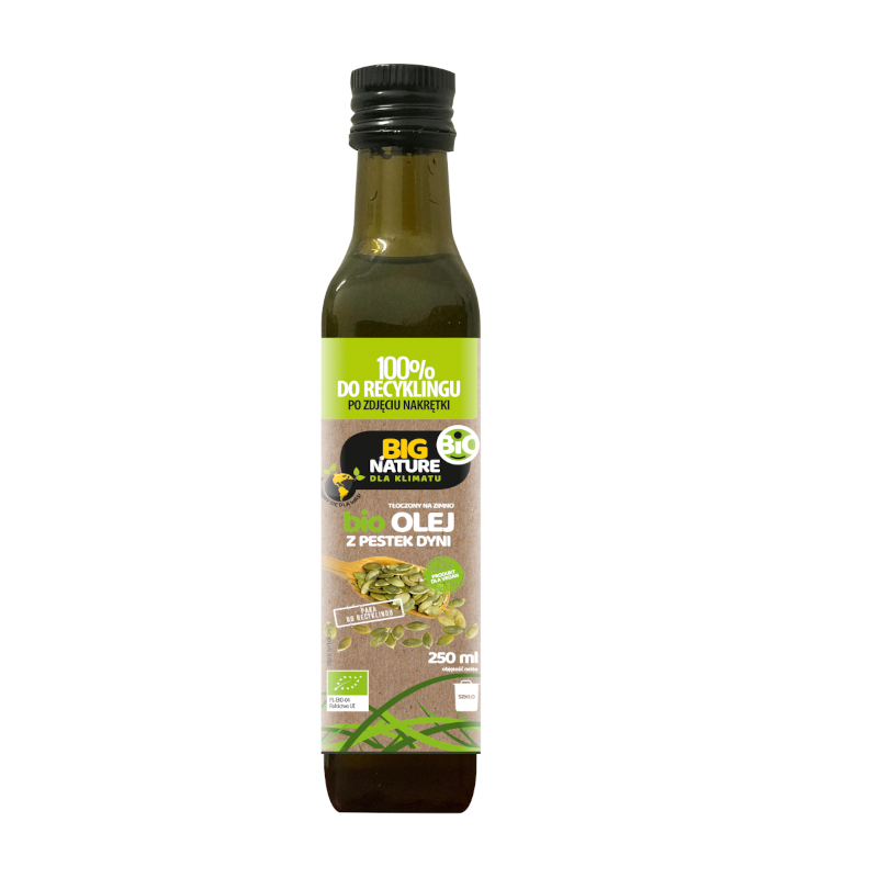  زيت صحي للأغذية الطبيعية زيت بذور اليقطين 250 مل-Healthy Food Big Nature Oil Pumpkin Seed Oil 250ml 
