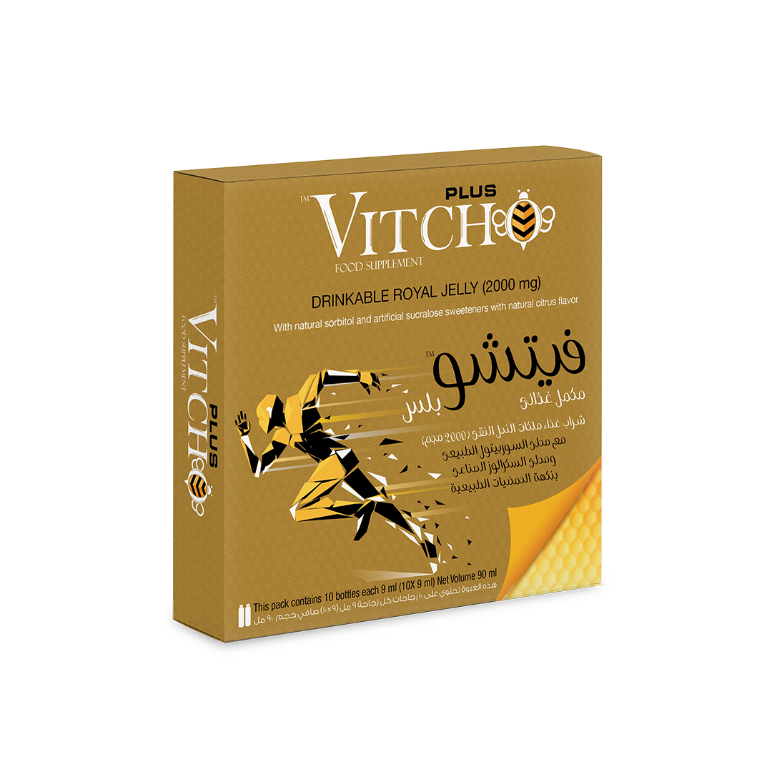  Vitcho Plus Royal Jelly 2g Citrus Flavor 10 Bottles 