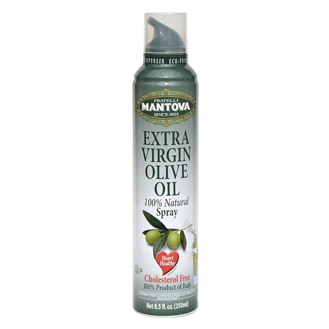  Mantova Extra Virgin Olive Oil Spray 8.5 oz. Spray Bottle 