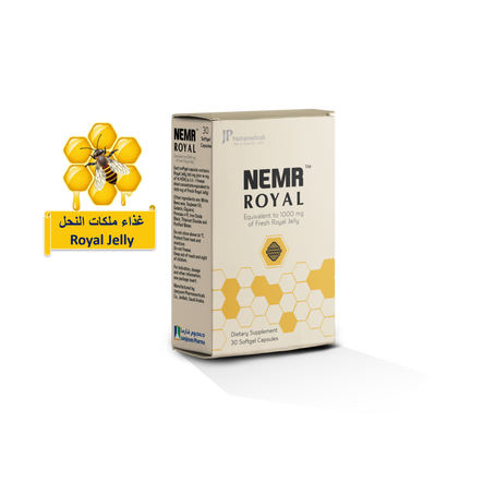 نمر، غذاء ملكات النحل، 1000 ملجم - 30 كبسولة-JP Nemr, Royal Jelly, 1000 Mg - 30 Capsules 