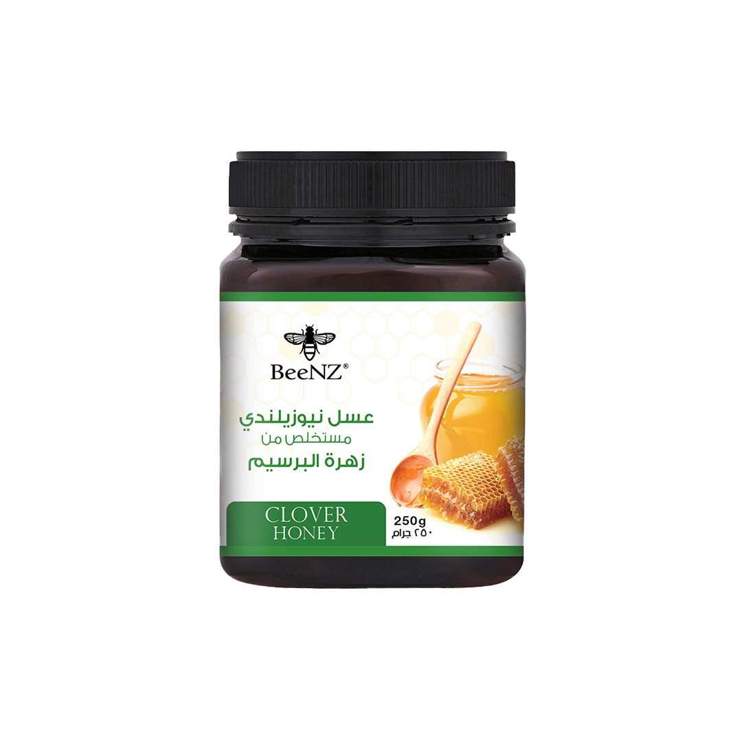  BeeNZ premium Clover Honey 250 gm 