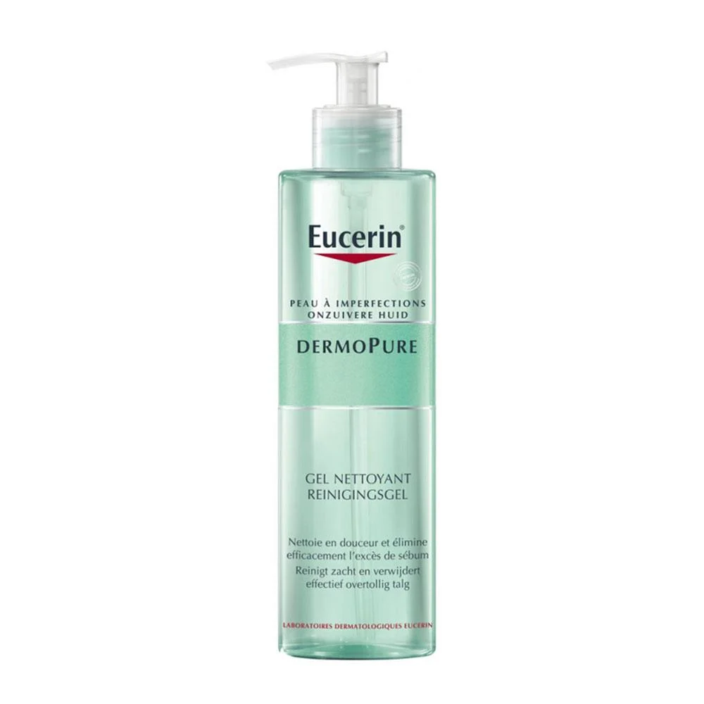  يوسيرين جل منظف للبشرة، 200 مل - Eucerin Dermo Purifyer Oil Control Cleansing Gel 200 Ml 