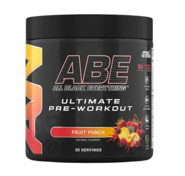  ابلايد نيوتريشن ورك اوت فروت بانش-  Applied Nutrition ABE Ultimate Pre- Workout Fruit Punch 30Serv 